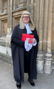 David E Grant  on Silks Day 2022