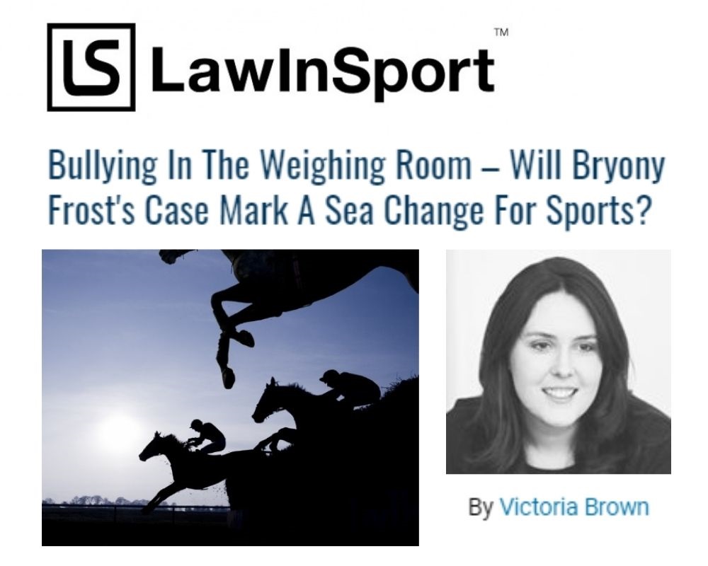 Victoria Brown in LawInSport