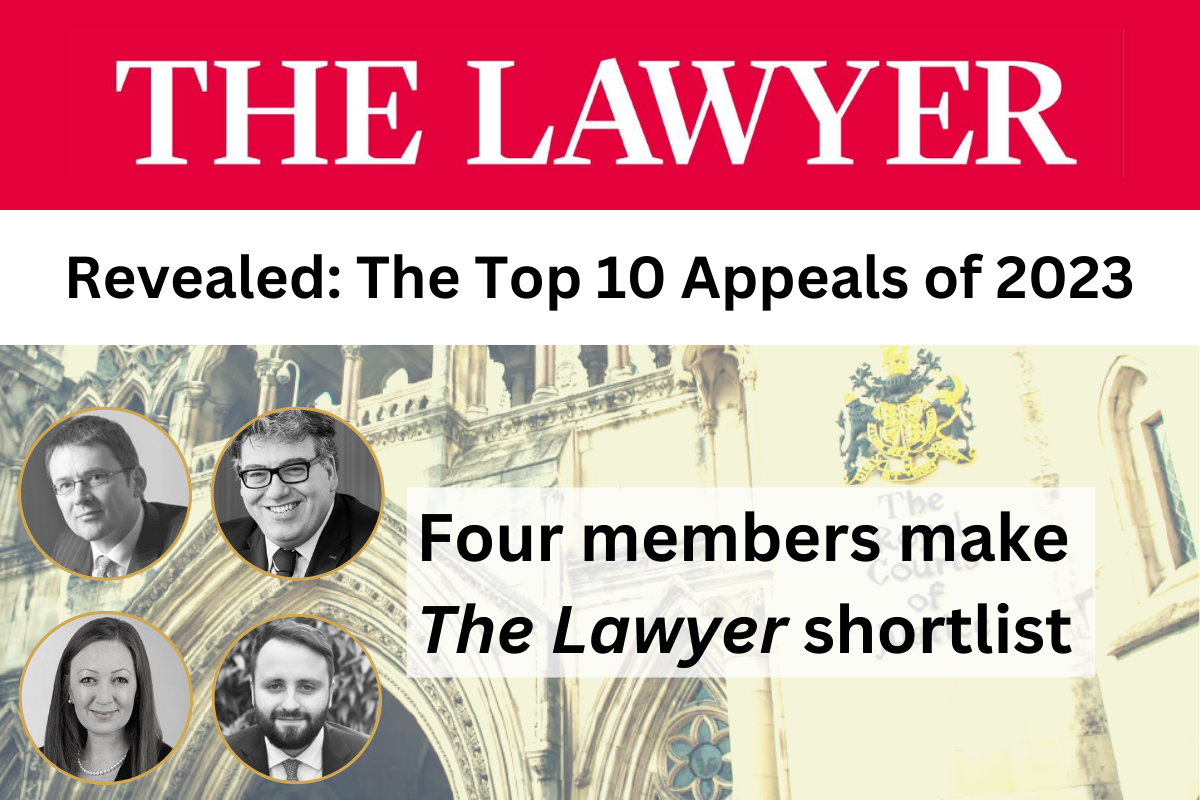 The Lawyer Top 10 Appeals