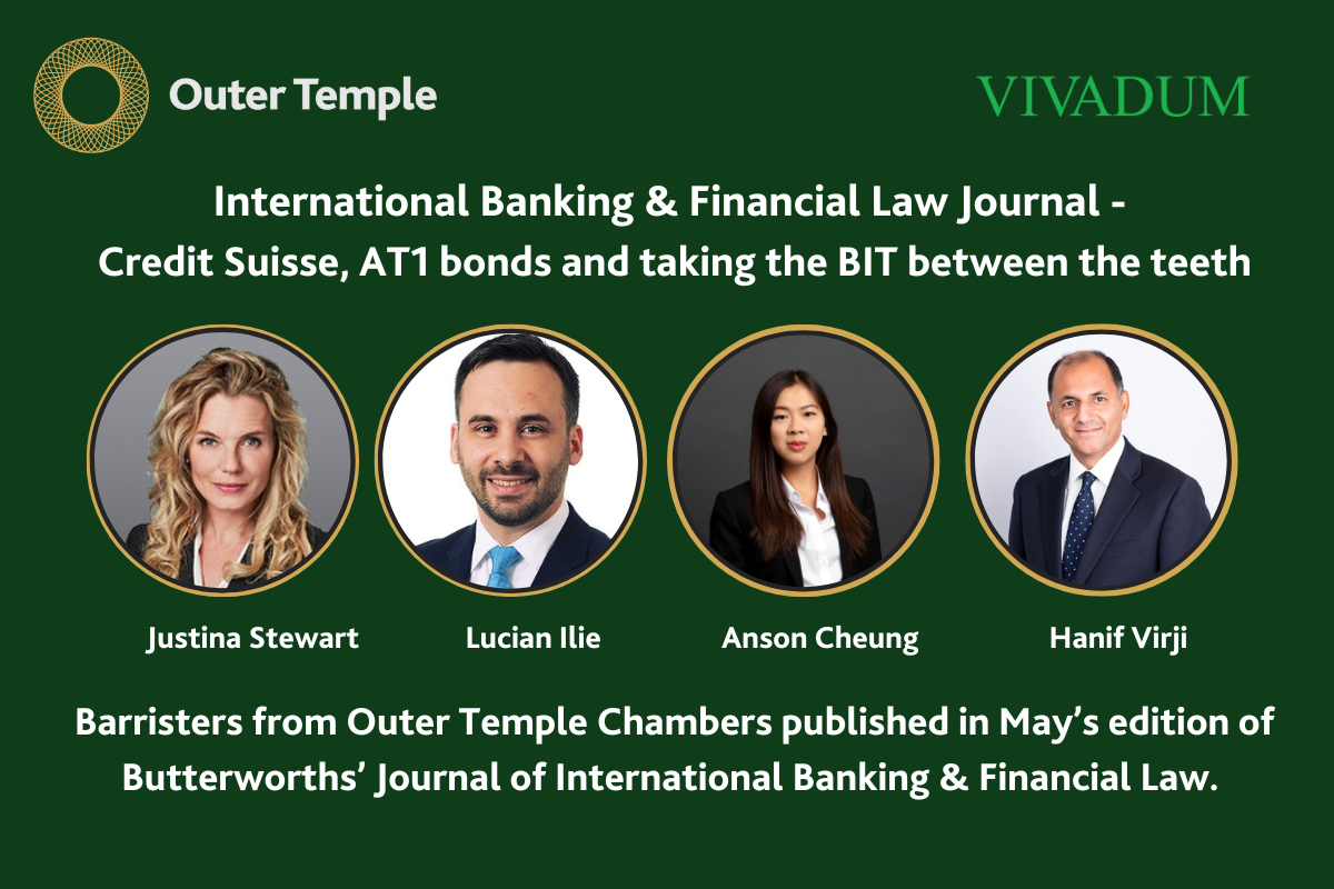 Credit Suisse, AT1 bonds and taking the BIT between the teeth