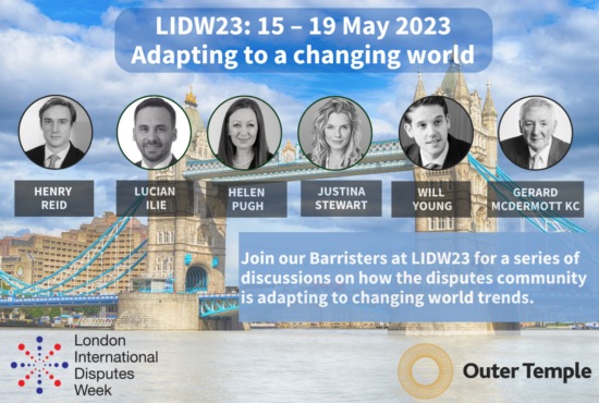London International Disputes Week 2023: Adapting To a Changing world