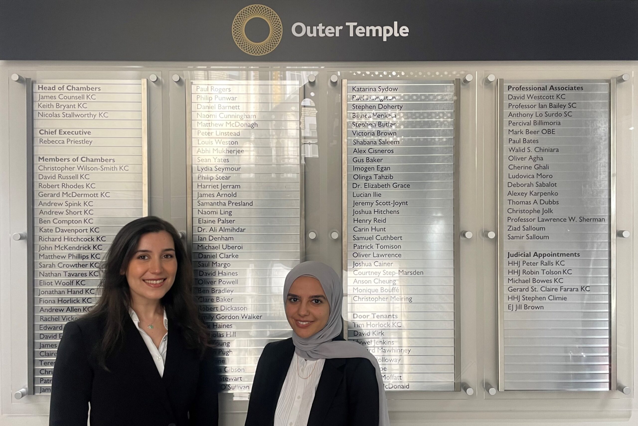 Outer Temple Chambers are delighted to have recently taken on new pupils Nikky Carabott and Amna Ali, who commenced their pupillage with us on 1st September 2023.