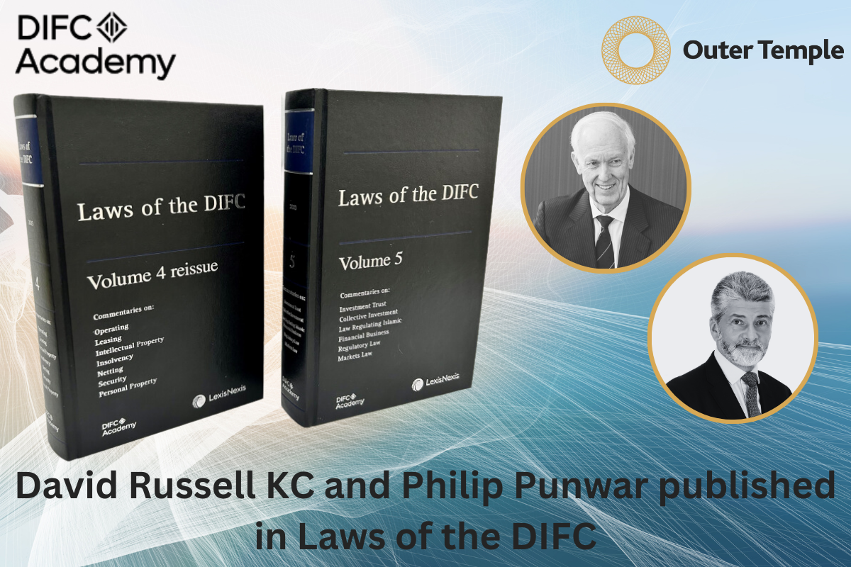 David Russell KC and Philip Punwar published in Laws of the DIFC