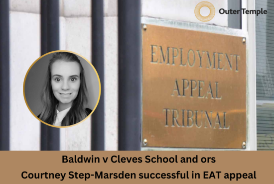 Baldwin v Cleves School and ors - Courtney Step-Marsden successful in EAT appeal