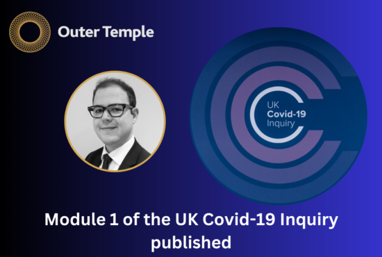 Module 1 of the UK Covid-19 Inquiry published