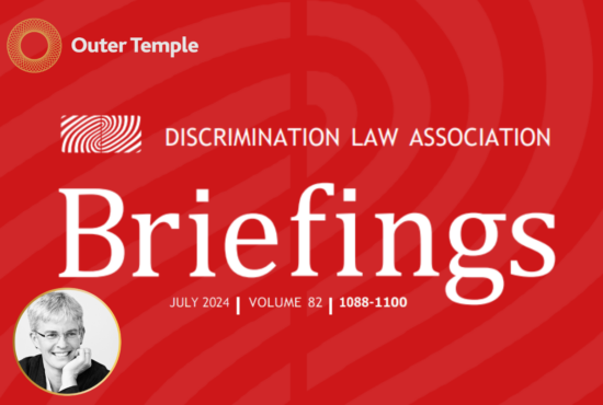 Naomi Cunningham is published in DLA Briefings Vol 82