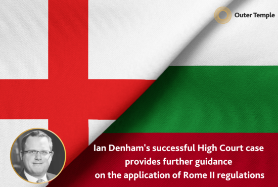 Ian Denham's successful High Court case provides further guidance on the application of Rome II regulations
