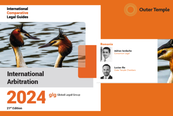 Lucian ILIE published in ICLG 2024: International Arbitration Laws - Romania Chapter