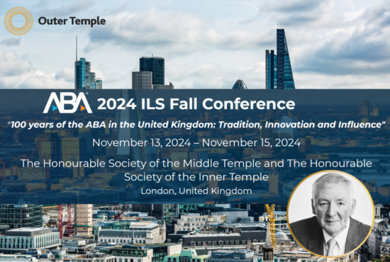 Gerard McDermott KC to speak at the ABA 2024 ILS Fall Conference