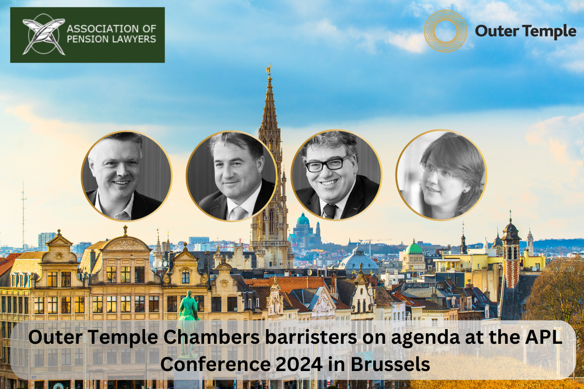 Outer Temple Chambers barristers on agenda at the APL Conference 2024 in Brussels