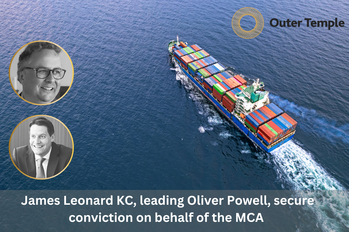 James Leonard KC, leading Oliver Powell, secure conviction on behalf of the MCA