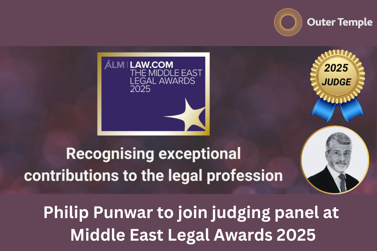 Philip Punwar to join judging panel at Middle East Legal Awards 2025