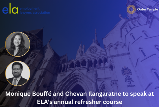 Monique Bouffé and Chevan Ilangaratne to speak at ELA's annual refresher course