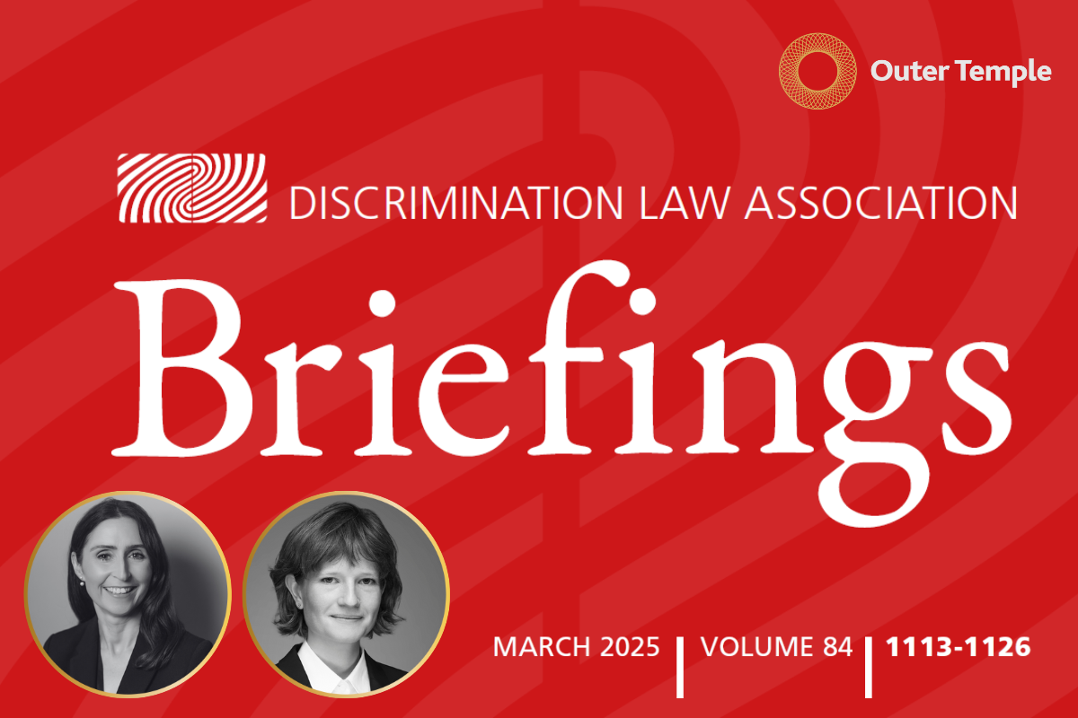 Martina Murphy and Jessica Franklin published in DLA Briefings Vol 84