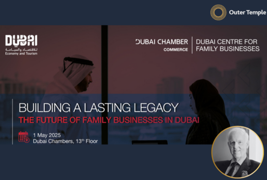 David Russell KC to speak at 'Building a Lasting Legacy - The Future of Family Businesses in Dubai'