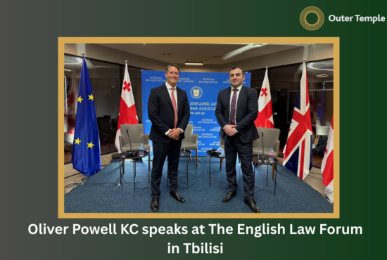 Oliver Powell KC speaks at The English Law Forum in Tbilisi