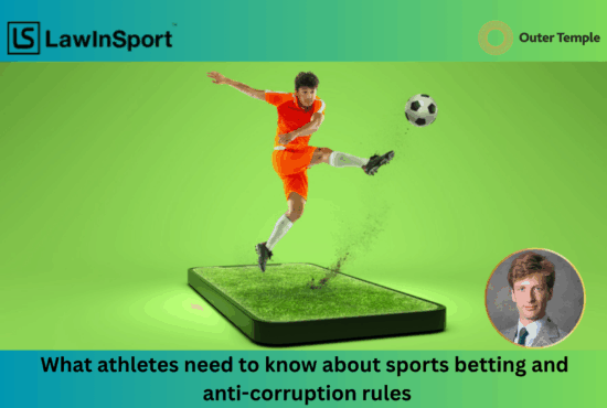 Oliver Lawrence published in LawInSport