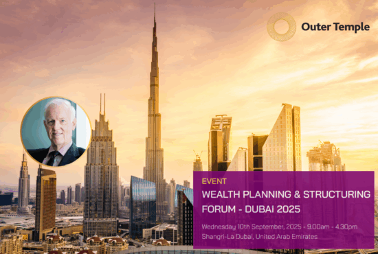 David Russell KC speaking at the Wealth Planning & Structuring Forum – Dubai 2025