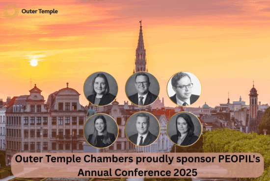 Outer Temple Chambers proudly sponsor PEOPIL's Annual Conference 2025