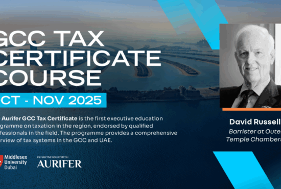 David Russell KC to lecture at the GCC Tax Certificate Course in Dubai