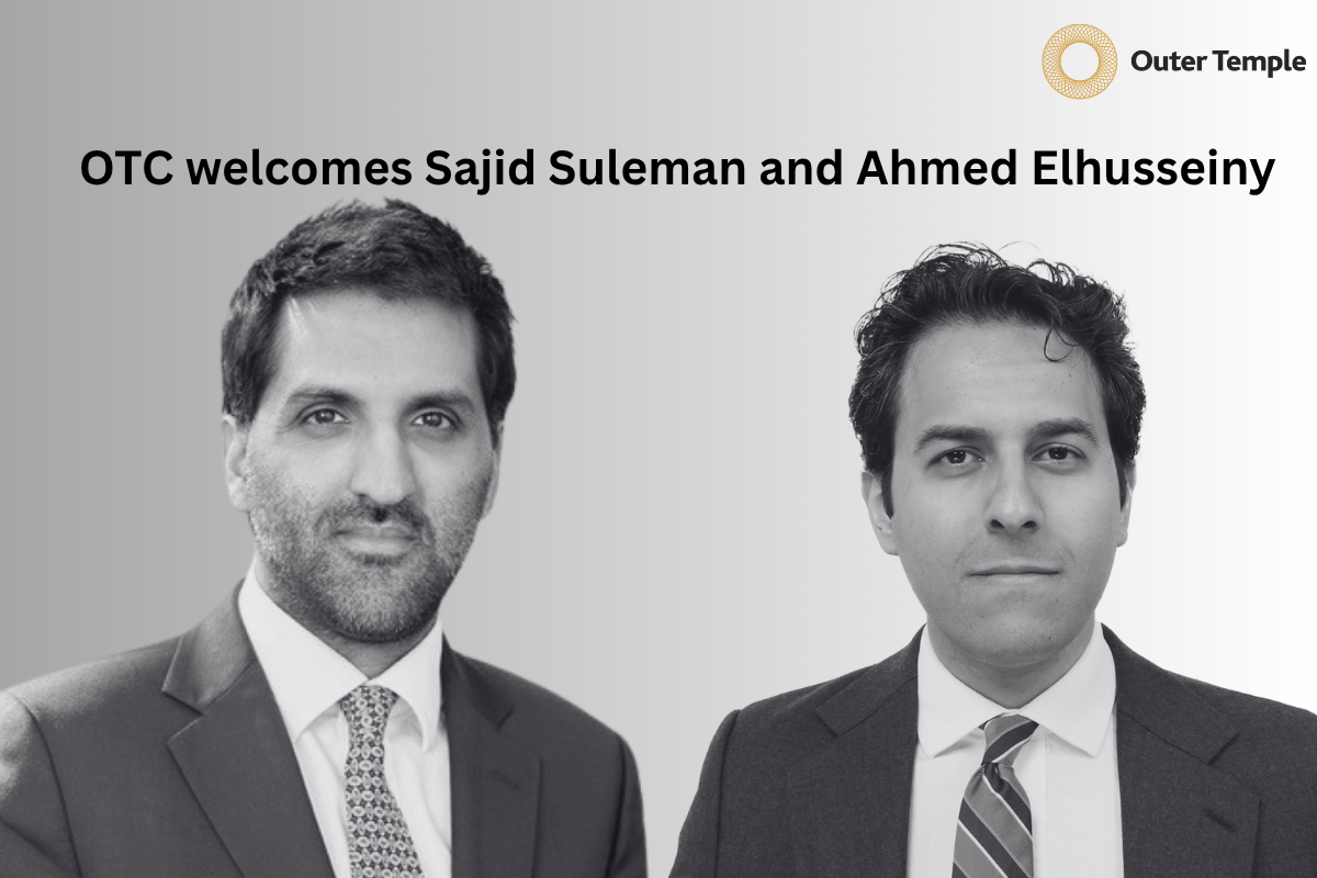 OTC welcomes Sajid Suleman and Ahmed Elhusseiny
