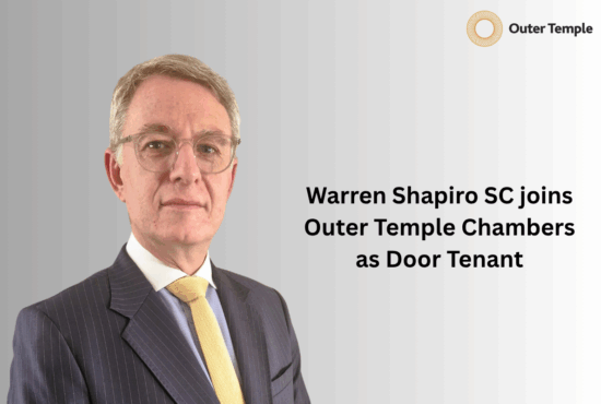 Warren Shapiro SC joins OTC as Door Tenant