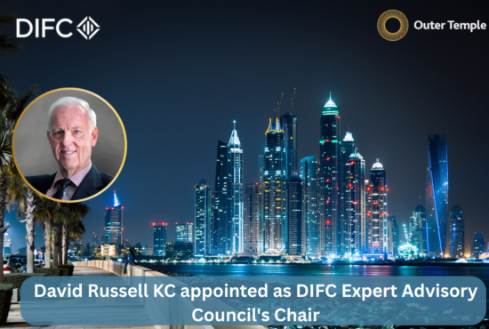 David Russell KC appointed as DIFC Expert Advisory Council's Chair
