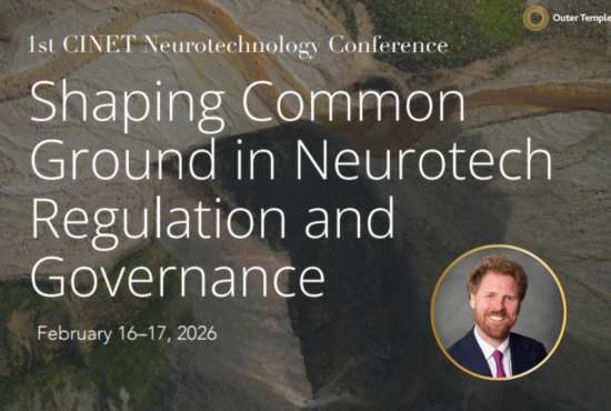 Harry Lambert speaks at the 1st CINET Neurotechnology Conference