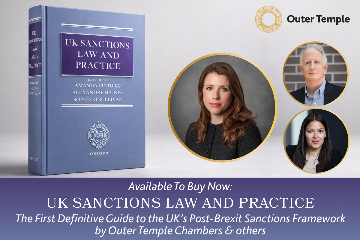 UK Sanctions Law & Practice published