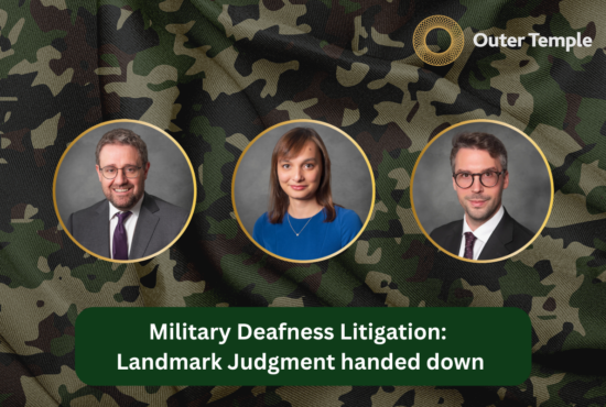 Military Deafness Litigation: Landmark Judgment unlocks compensation in NIHL claims